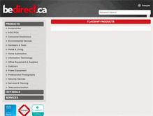 Tablet Screenshot of bedirect.ca